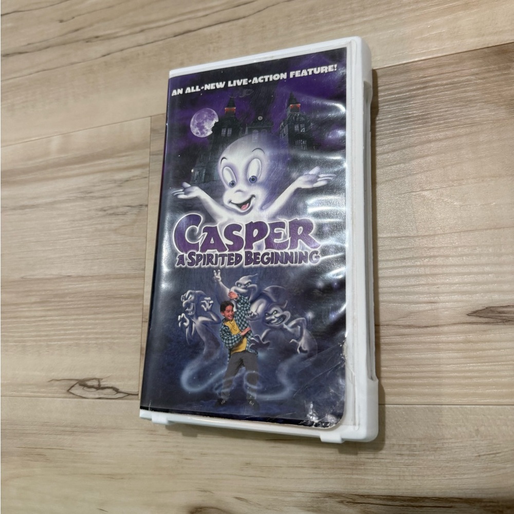 Casper A Spirited Beginning VHS